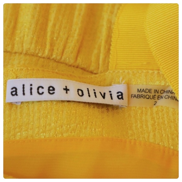 ALICE + OLIVIA Cynthia Tie Shoulder Midi Dress - Picture 10 of 12